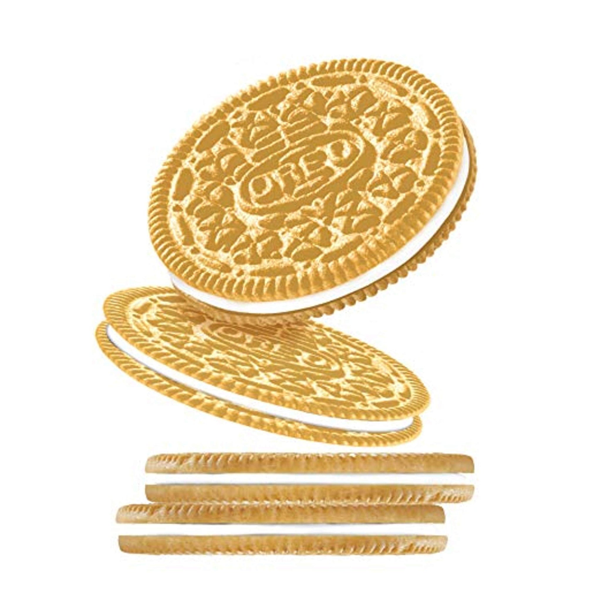 OREO Thins Golden Sandwich Cookies, Bulk Cookies, 12 - 10.1 oz Packs