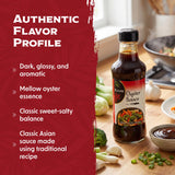 KA-ME Oyster Sauce - Authentic Asian Flavor Enhancer - No Preservatives, No MSG - Versatile for Marinades, Dipping, Cooking and BBQ - 7fl oz (Pack