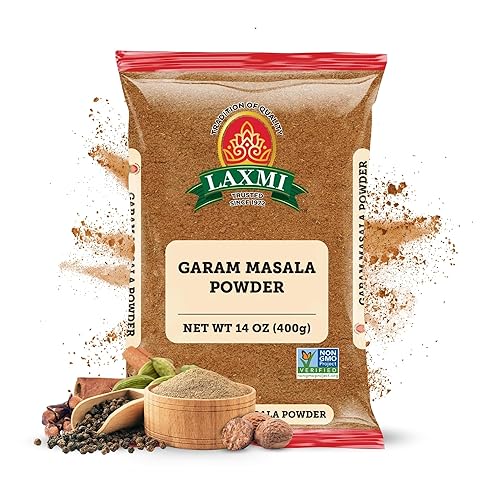 LAXMI Garam Masala Powder -14 oz - Traditional Indian Spice Blend - Salt-Free, Vegan, Non-GMO