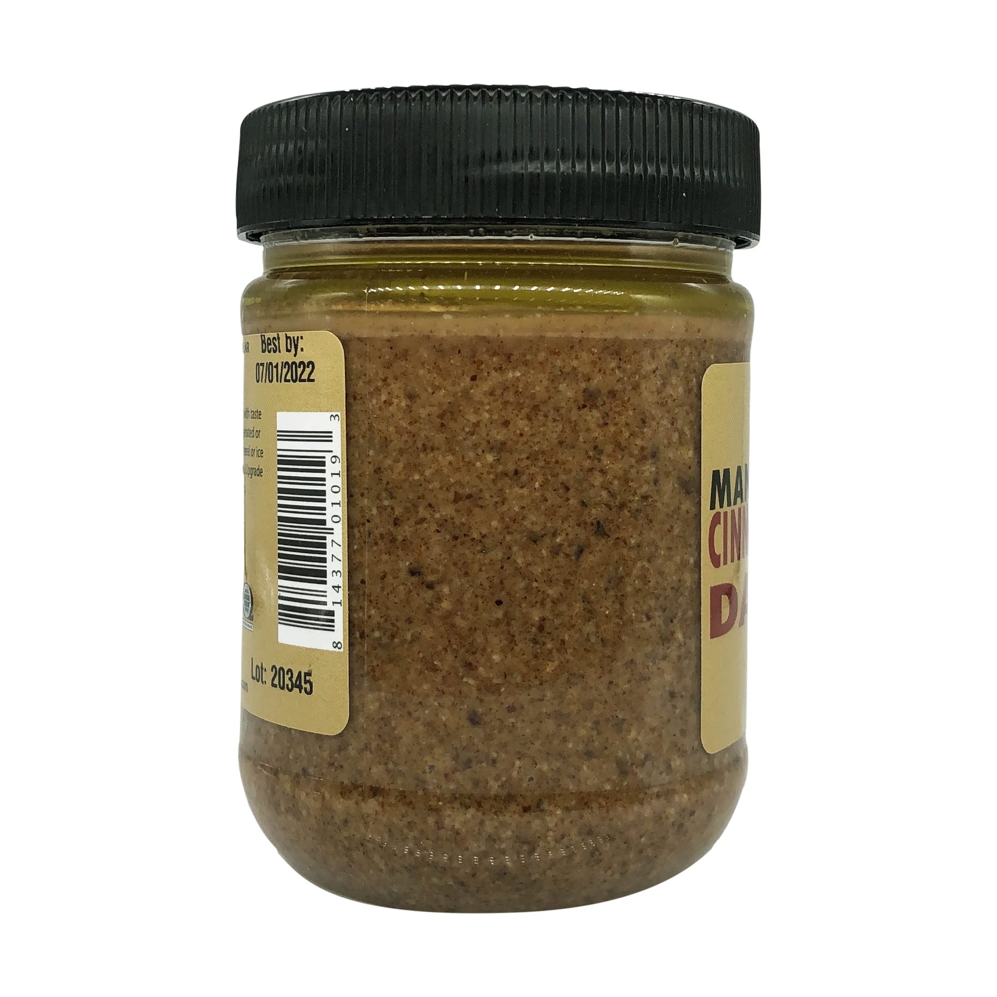 Manna Organics Manna Butter Cinnamon Date - Sprouted, 12 ounce