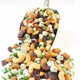 NY SPICE SHOP Sweet Wasabi Trail Mix with Mixed Nuts - Dried Fruit Healthy Snacks for Adults and Kids - Nut Snack Packs - 1 Pound