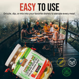 Montego Island Foods Jamaican Pickled Pepper Sauce - Hand Picked & Hand Packed - Authentic Jamaican Escovitch Sauce - Scotch Bonnet Pepper Sauce - 16