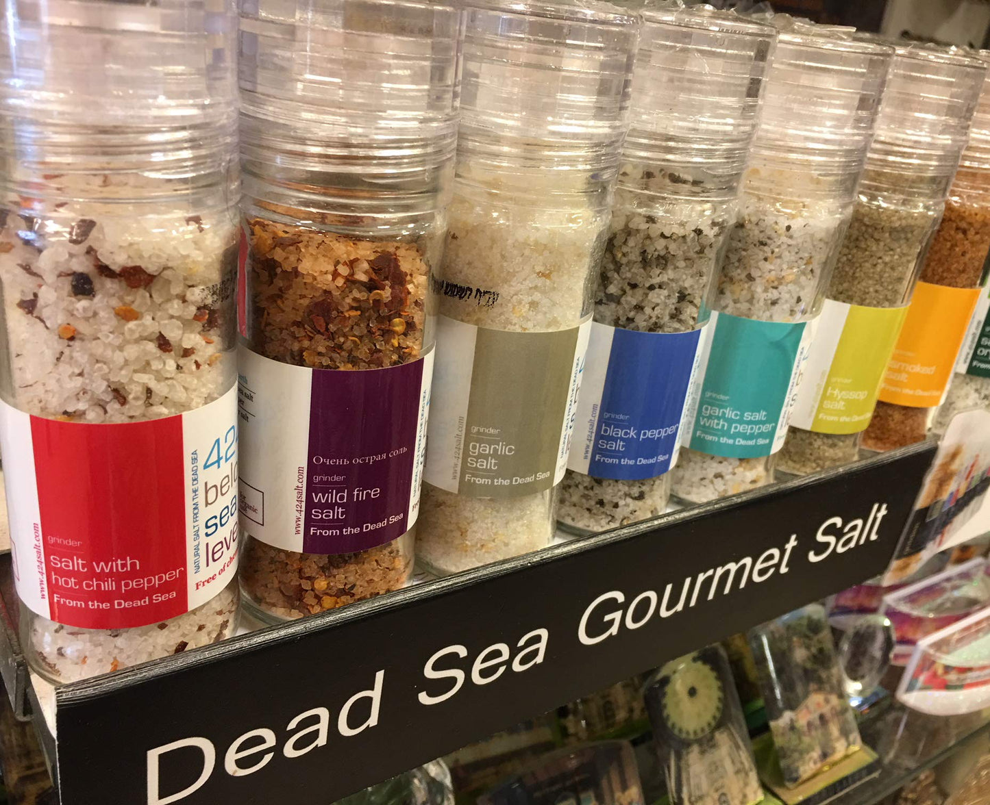 Salt & Organic Rosmary Gourmet Salt From The Dead Sea 3.87oz / 110 grams