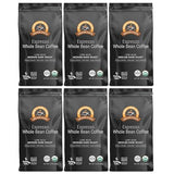 Alex's Low Acid Organic Coffee 12oz Bag - Whole Bean Espresso, Medium Dark Roast (Pack of 6)