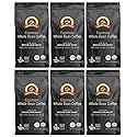 Alex's Low Acid Organic Coffee 12oz Bag - Whole Bean Espresso, Medium Dark Roast (Pack of 6)