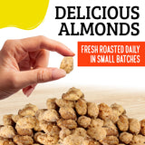 Almond Brothers Roasted Almonds - 2 lb Bag - Hand Crafted Lemon Glazed Almonds, Gluten-Free, Non-GMO