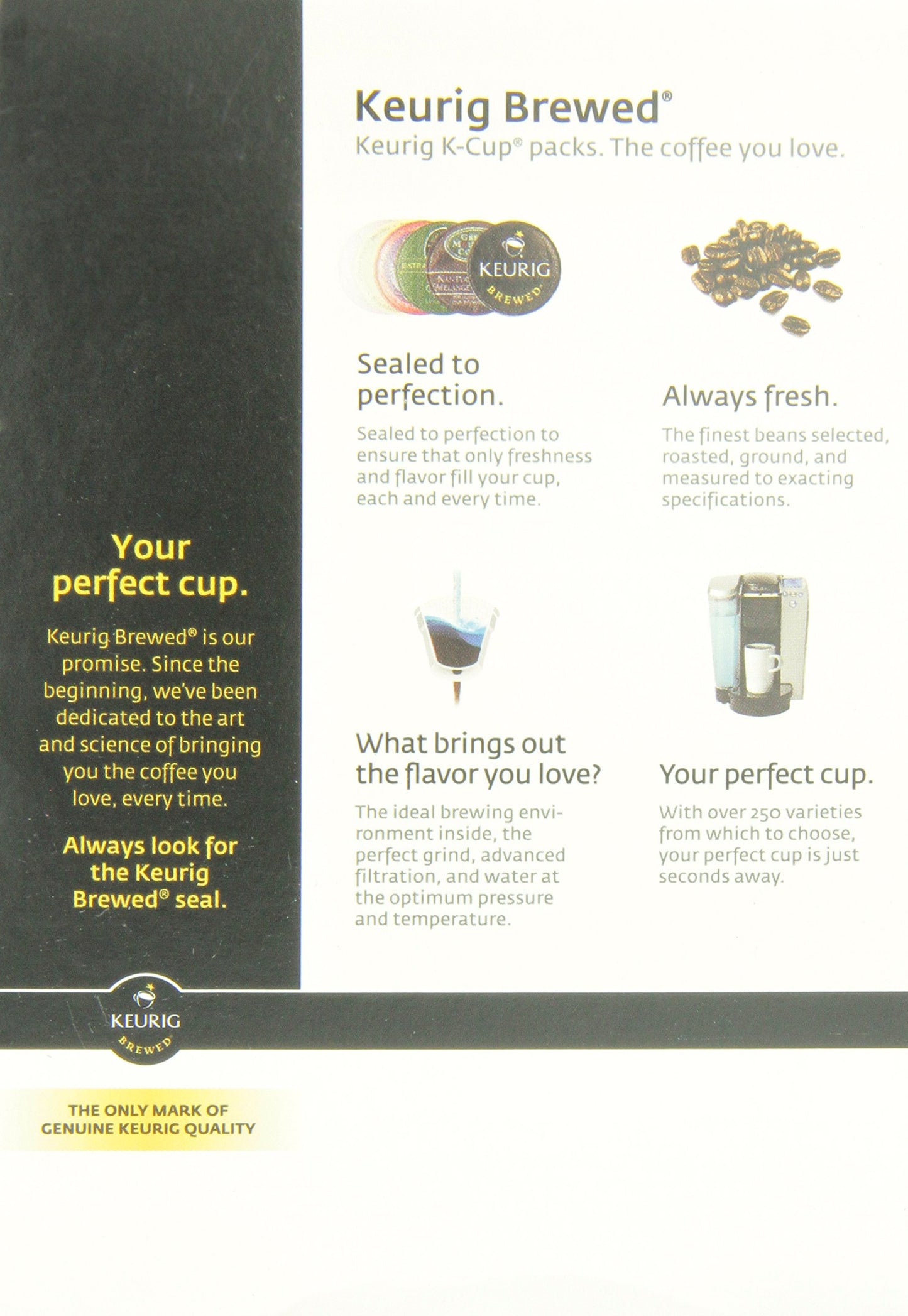 Barista Prima Decaf Coffee, Italian Roast, Rich. Dark. European., 24- Count K-Cup