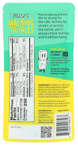 Fillos Bean Salsa Verde Walking Tamales, 4 OZ