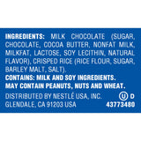 Crunch Creamy Milk Chocolate with Crisped Rice, 11 Ounce