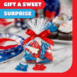 Patriotic Candy - 2 Pound Pack - 4th of July Gummies - Red White and Blue Candy Planes for Memorial Day, Military Homecomings & Aviation Themed