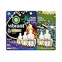 Air Wick Plug In Vibrant Scented Oil, Campfire + Winter Woods, Air Fresheners for Home Long Lasting,Home Room Fresheners,Air Freshener Plug In, House