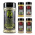 Feast Mode Flavors | Olympian Pack | 5 count | 5oz seasonings | meal prep seasoning, low sodium, no msg, gluten free, low calorie, no artificial