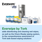 Everwipe by Tork Stainless Steel Wet Wipe Stand, with Built-In Trash Bin, 192853 (SSWIPE-DISP)