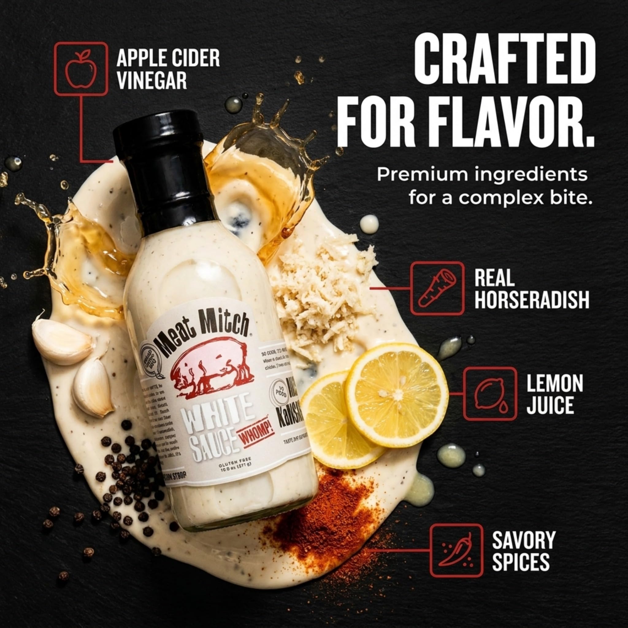 Meat Mitch White Sauce