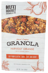 Nuthouse Granola Slow-Roasted Harvest Orange Premium Granola, 12 OZ