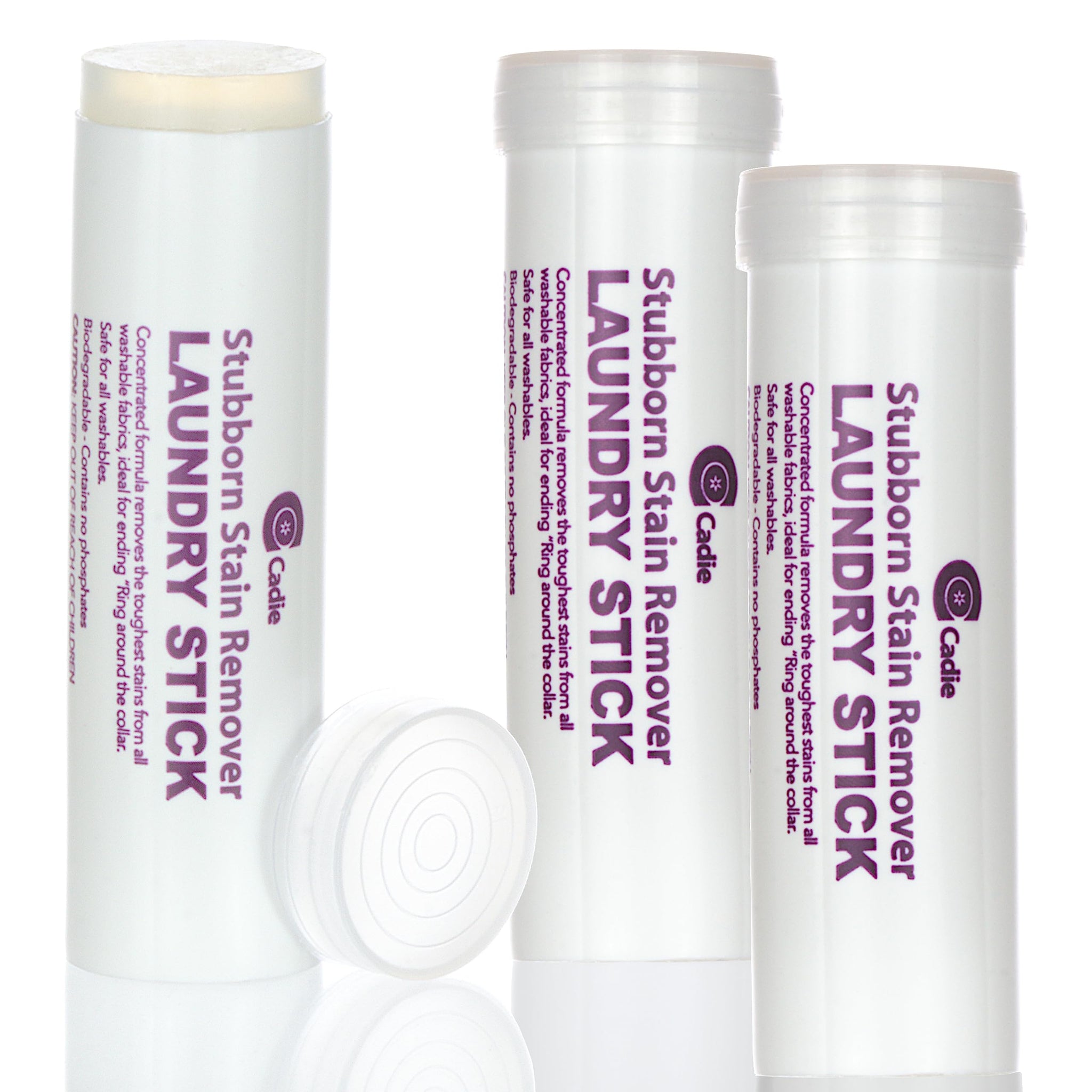 Cadie Laundry Stain Remover Stick - Pre Wash Spot Cleaner for Fabric Clothing on Cotton,Wool,Synthetics - Easy Removal