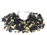 Black Mallow Flower Buds from Germany - Net Weight 0.52oz / 15g - Mesmerizing Black, Beautiful Eye-catcher for Herbal Infusion, Tea, Salads