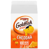Goldfish Cheddar Cheese Crackers, 27.3 Oz Carton