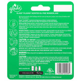 Glade Plugins Scented Oil Refill - Pine Wonderland - 1 Count Refill & 1 Count Oil Warmer Per Package - Pack of 2 Packages