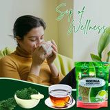 Hanan Herbal Moringa Tea (te de moringa) 1.1 oz (30 g) - Natural Dried Oleifera Plant Leaves from Peru