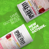 NaturesPlus SPIRU-TEIN, Strawberry Banana - 1.16 lbs - Plant-Based Protein Shake - Non-GMO, Vegetarian, Gluten Free - 15 Servings