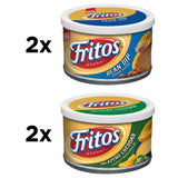 Fritos, Bean Dip and Jalapeno Cheddar Dip Variety Pack, 9 Ounce (Pack of 4)
