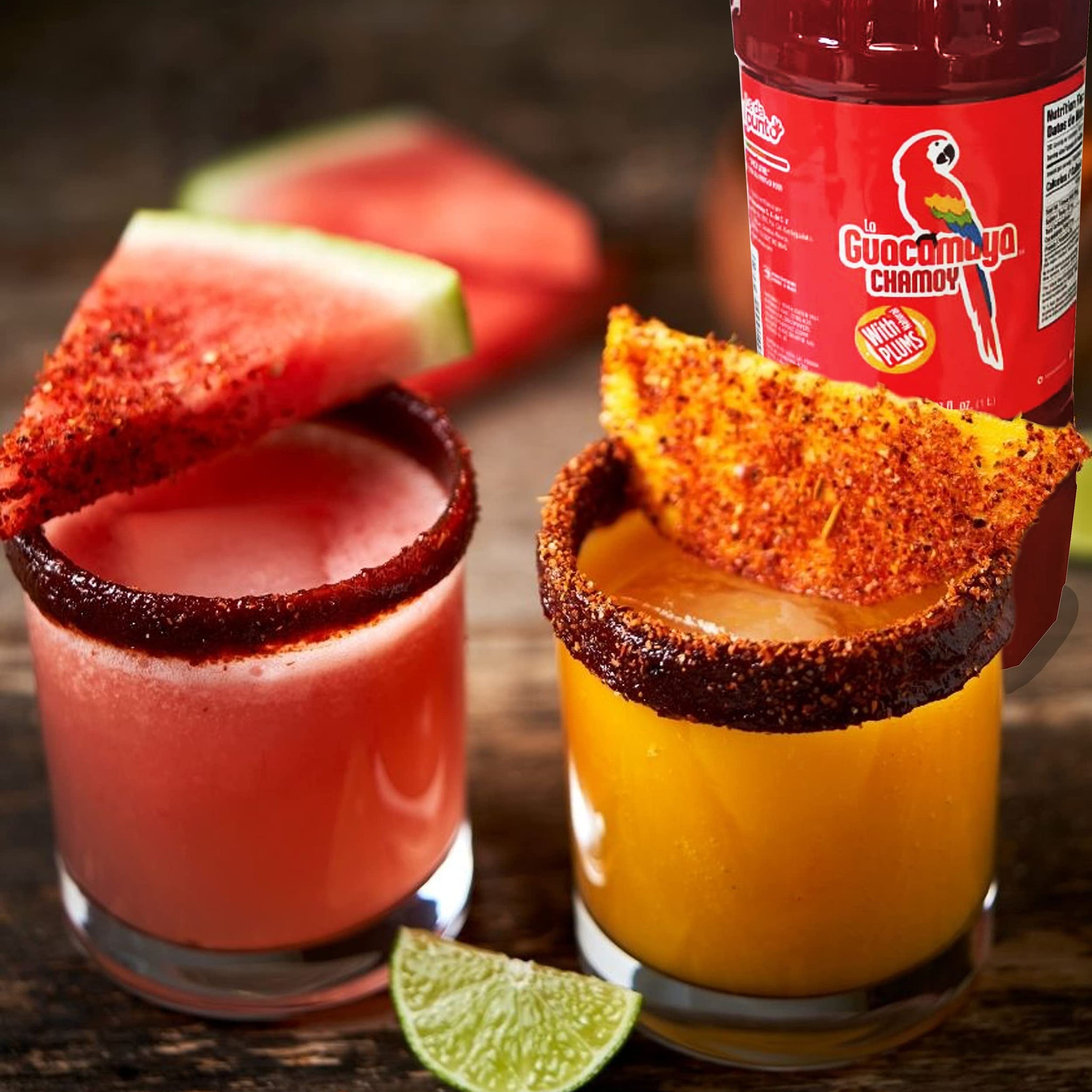 La Guacamaya Chamoy (33.81 fl oz) - Chamoy Candy - Chamoy Dip - Chamoy Sauce for Fruit - Chamoy Paste - Chamoy Rim Paste