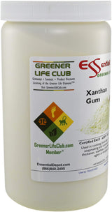 Essential Depot Xanthan Gum 20 oz. Powder USP FCC Food Grade - Gluten Free Cooking - Safety Sealed HDPE Container with Resealable Cap