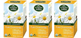 Garden of the Andes Herbal Organic Decaf Chamomile Hot Tea Bags, 0.9 oz, 20 Tea Bag Count (Pack of 3 Boxes)