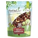 Food to Live Deluxe Unsalted Nuts Mix, 8 Ounces - A Blend of Dry Roasted Pecans, Cashews, Hazelnuts, Almonds, Brazil Nuts. Oven Roasted, Vegan