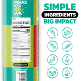 JIBER High Fiber Apple Juice Drink - No Sugar Added - 12 fl oz Apple Juice Cans with 40% Daily Fiber - Prebiotic Drink- Healthy Drinks for Kids