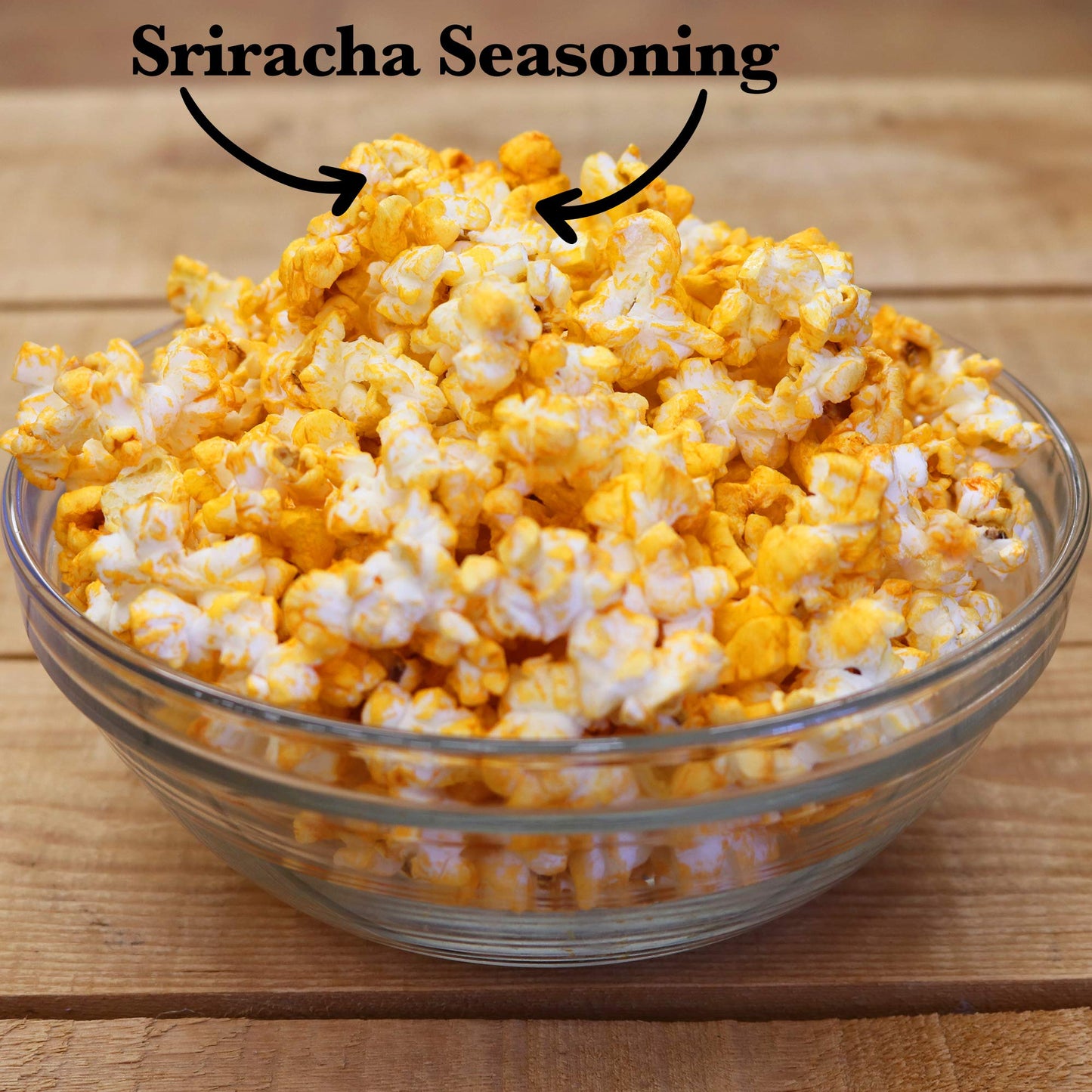 ASS KICKIN’ Sriracha Premium Microwave Popcorn - 6 Pack - Ultimate Spicy Gourmet Gift - Try if you dare!