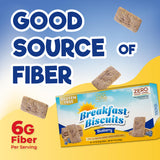 ChocZero Blueberry Breakfast Biscuits, Sugar Free Breakfast Cookies, Gluten Free, No Sugar Alcohols, Keto, High Fiber, 30 Cookies