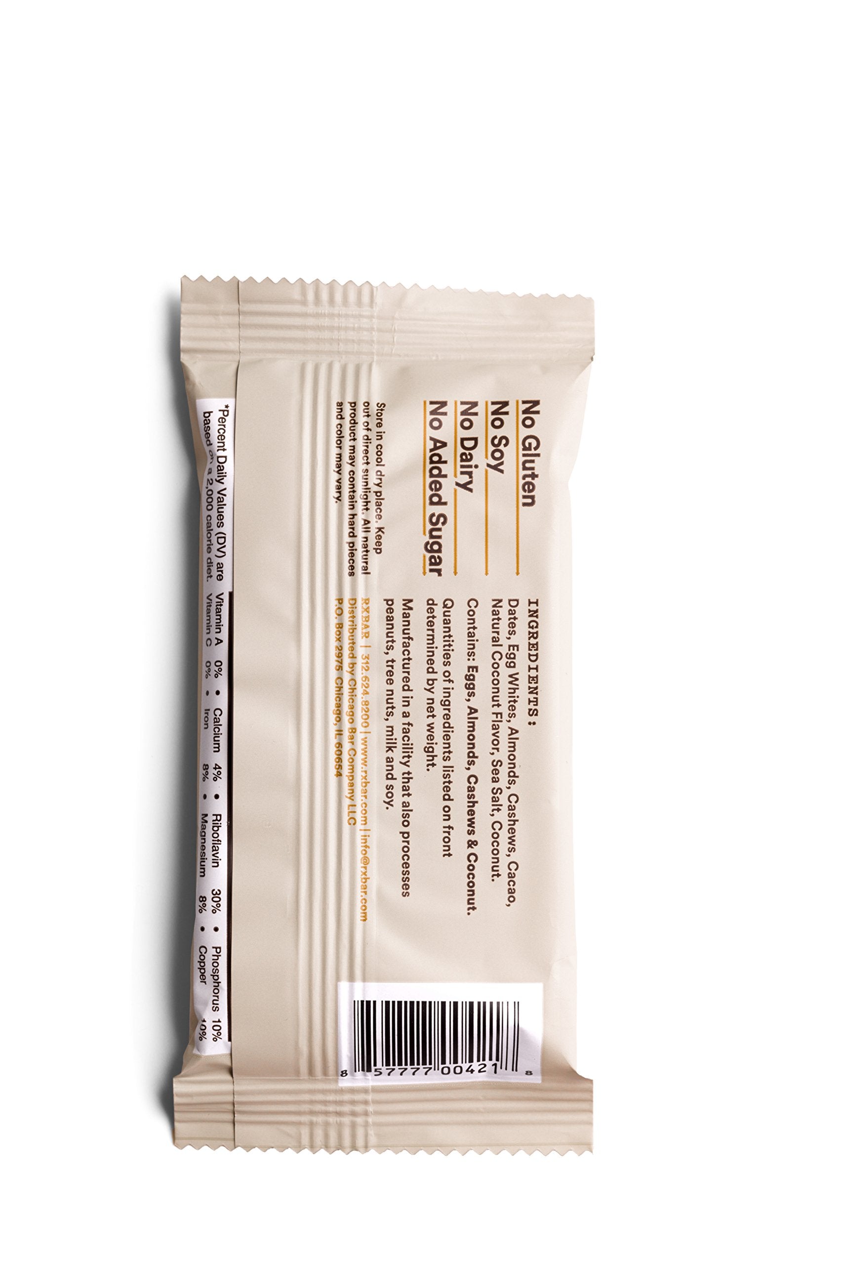 Rxbar Protein Bar Coconut Chocolate, 1.8 Oz