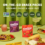 Freestyle Snacks Olive Snack Packs - As Seen on Shark Tank - Fresh Pitted Green Olives, Grown in Greece, All Natural, Non-GMO, Sugar-Free, Keto