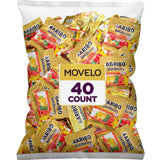 Goldbears Gummy Bears Candy - 40 Treat-Size Bags (0.4 oz Each), Assorted Fruit Flavors - Individually Wrapped - Perfect for Snacks, Party Favors