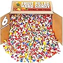 Assorted Fruit-Filled Hard Candy - 6 Pounds - Classic Bon Bons - Individually Wrapped Candies for Offices, Parties, Gifting