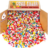 Assorted Fruit-Filled Hard Candy - 6 Pounds - Classic Bon Bons - Individually Wrapped Candies for Offices, Parties, Gifting