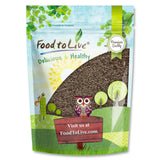 Food to Live Ground Black Pepper 4 Pounds - 100% Pure, The Essential Spice for Flavorful Cooking, Grilling & Baking, Vegan, Kosher, Bulk