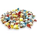Fruit Filled Hard Candy, Delicious and Flavorful Gourmet Bon Bons Cherry, Orange, Strawberry, Pineapple, and Lemon 1.5 lbs Individually Wrapped