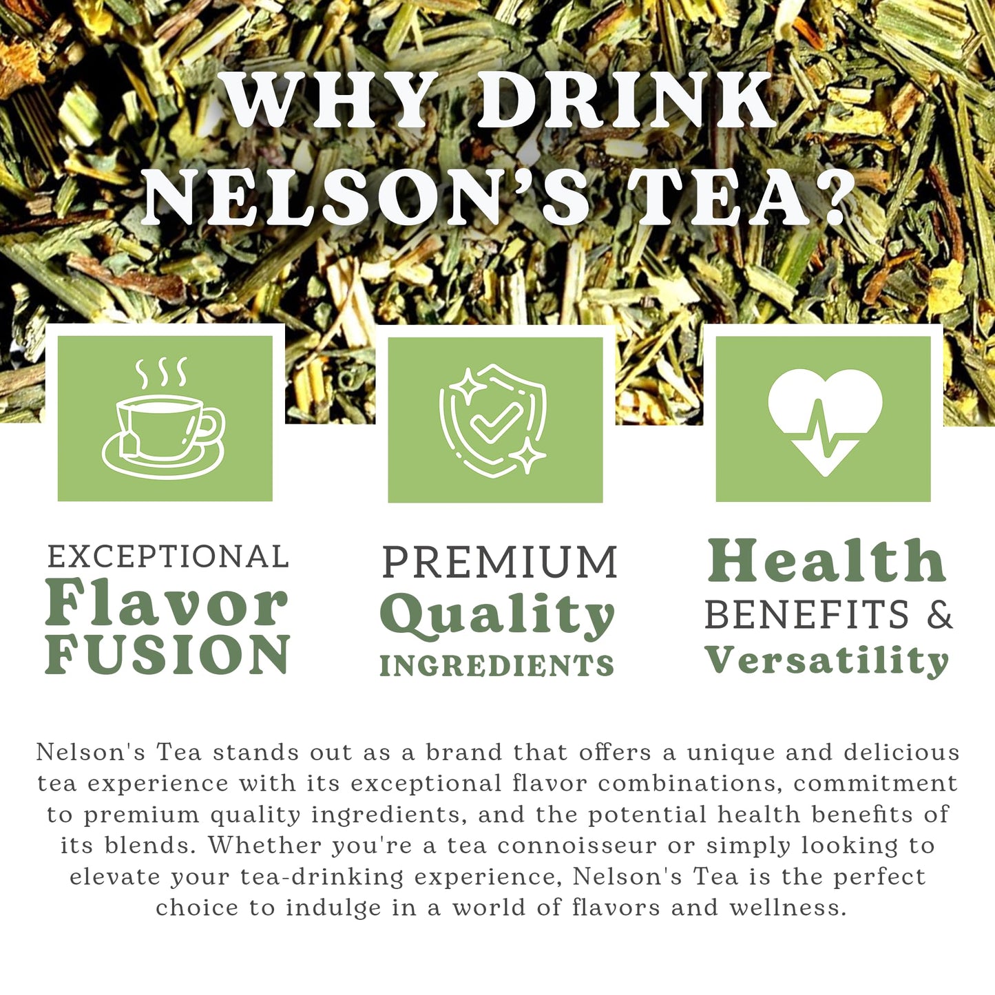 Nelson's Tea - California Poppy Cut & Sifted, Caffeine-Free Loose Leaf Tea Blend, Light Floral, Golden Poppy Flavor for Gentle Peace & Comfort, Mild