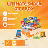 Snack Box Variety Pack (150 Count) - Bulk Snacks Variety Pack for Adults, Kids and Teens - Chips, Cookies and Bars - Care Package for College