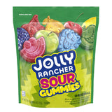 JOLLY RANCHER Sour Gummies Assorted Fruit Flavored Candy Resealable Bag, 25.5 oz