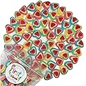 FirstChoiceCandy Sugared Rainbow Love Gummy Triple Hearts (5LB)