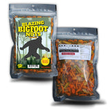 Blazing Bigfoot Nuts Spicy Trail Mix - Funny Sasquatch Design - Spicy Snacks for Men and Women - Premium Blend, Made in the USA