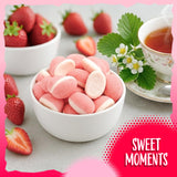 Strawberry Gummy Candy | 2-Pound Bag | Pink Candy for Baby Shower Favors | Gender Reveal Party Favors | Puffy Strawberry Gummies for Candy Buffets