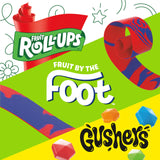 Fruit Roll-Ups, Fruit by the Foot, Gushers Fruit Flavored Snacks Variety Pack, Gluten Free, 8 Ct, 5.1 oz