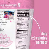 AshaPops Himalayan Pink Salt Flavored Popped Water Lily Seeds, 1 oz (Pack of 6) - Gluten-Free, Vegan, Paleo, Nut-Free, Corn-Free, Soy-Free, Non-GMO