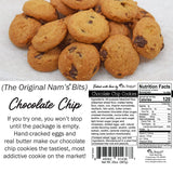 Nam's Bits Chocolate Chip Cookies - Birthday Half Gallon Jar - SCHB