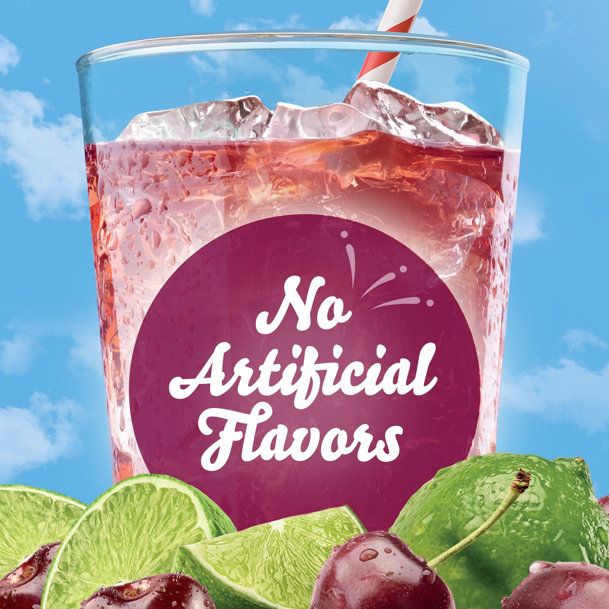 Crystal Light Sugar-Free Black Cherry Lime Zero Calories Liquid Water Enhancer 1 Count 1.62 fl oz
